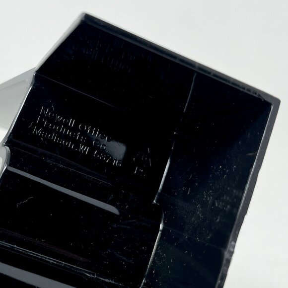 Vintage 2001 ELDON STEP SORTER Black Desk Organizer Office File Holder Mail USA - Picture 8 of 11